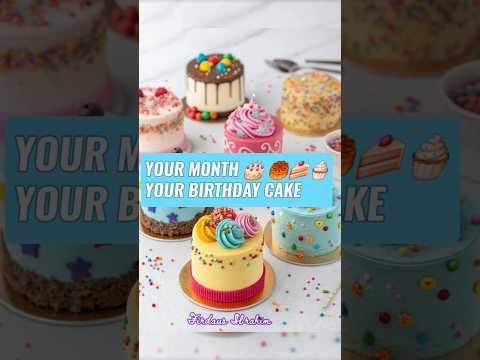 🎂 Your Birth Month Decides Your Birthday Cake 🍰✨ | Which One Is Yours?  #shorts #edit #birthdaycake