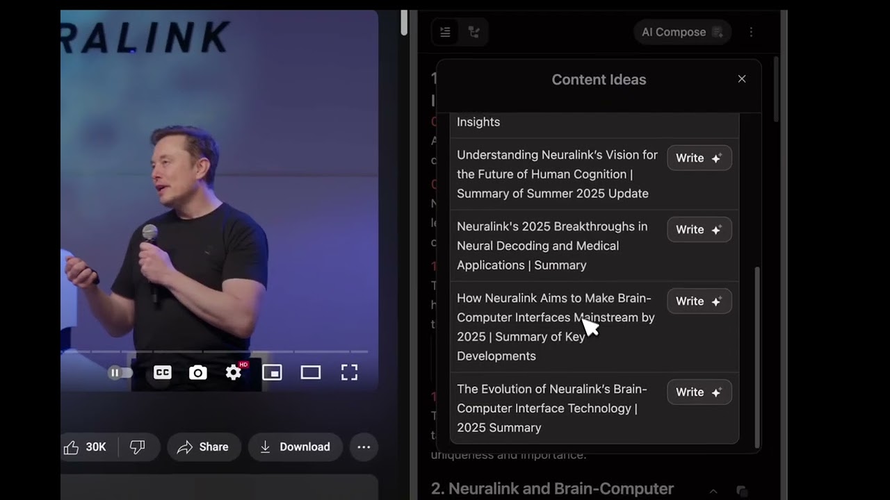 TubeMemo video preview