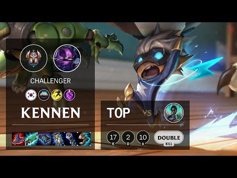 Kennen Top vs Karma - KR Challenger Patch 10.18