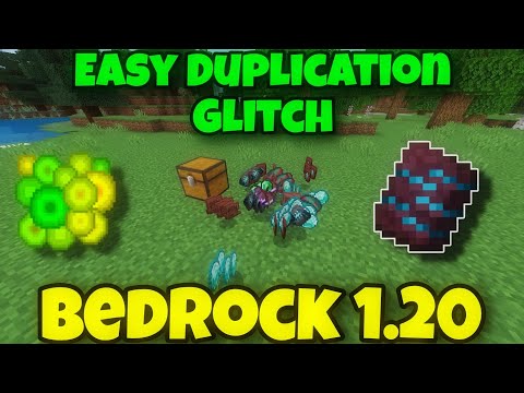 Minecraft 1.20.1 Duplication Glitch For Bedrock Edition! (PS4, SWITCH, XBOX, MCPE & PC)