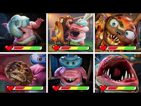 Dark Pals: The 1st Floor - ALL BOSSES & JUMPSCARES WITH HEALTHBARS (Showcase)