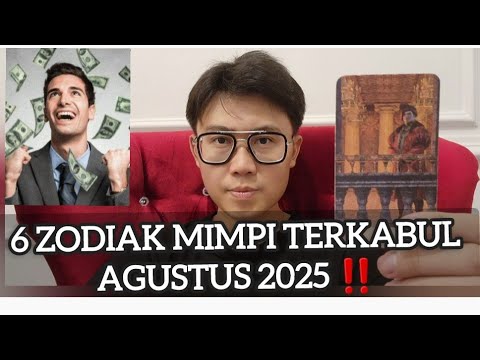 6 ZODIAK MIMPI TERKABUL AGUSTUS 2025 ‼️ HARAPAN JADI NYATA !!