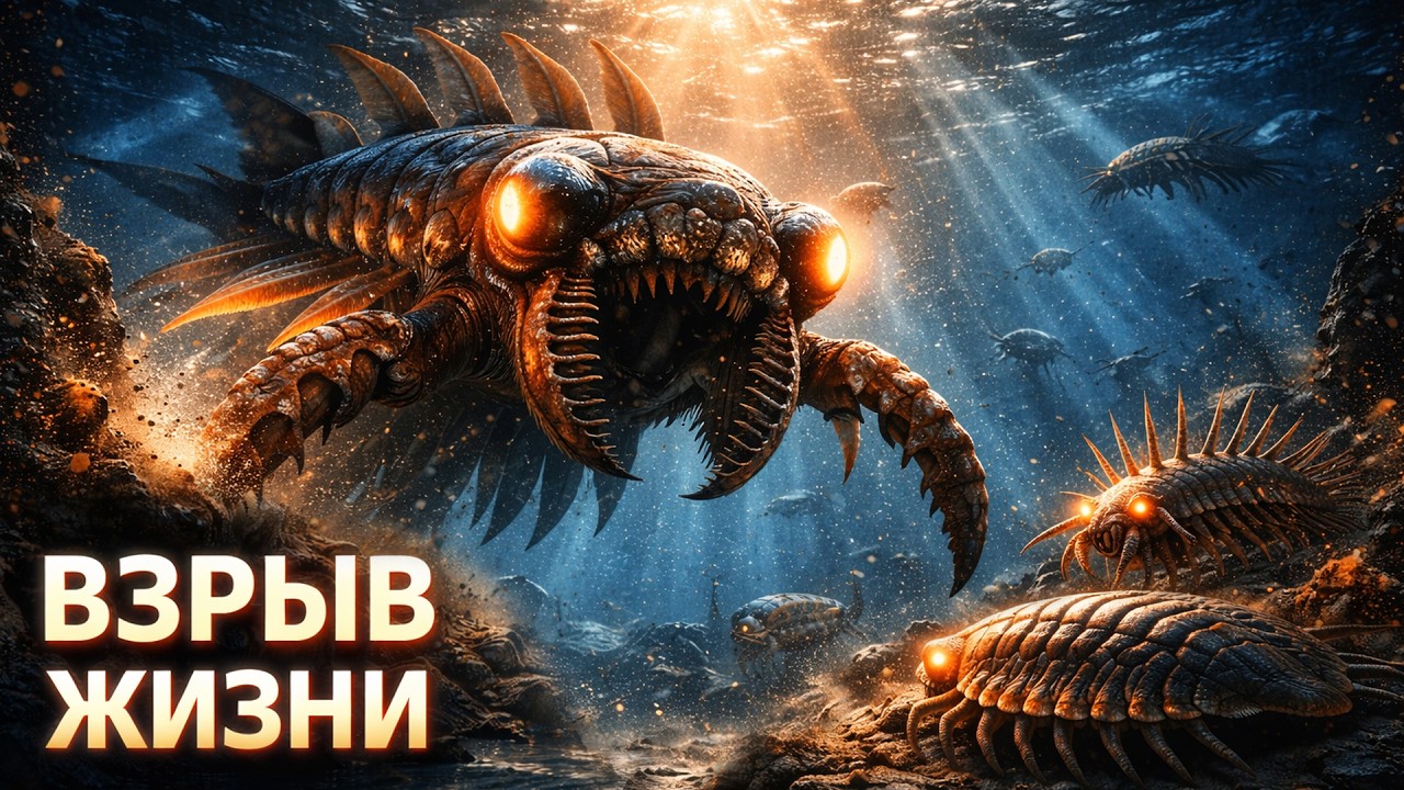 Кембрийский взрыв: как за 20 миллионов лет появилась вся жизнь на Земле?