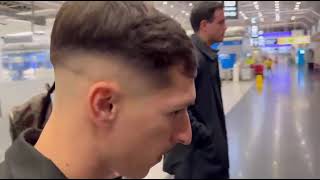 ZARAGOZA Arrivo a Fiumicino 1 febbraio 2026