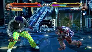 鉄拳7【レイ】久々にリハビリ
