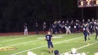 preview picture of video 'Hanover at East Bridgewater football game played on 9/19/14'