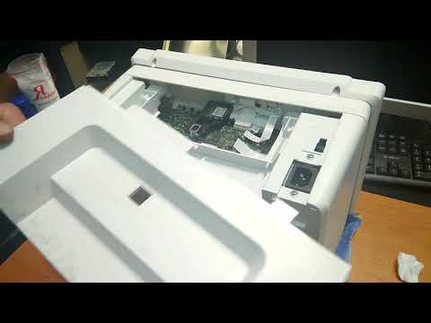 Ремонт МФУ HP LaserJet Pro MFP M28w Часть 2