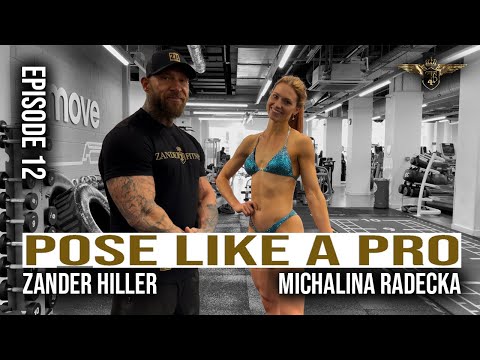💪 6 Weeks Out from Arnold Classic UK | Zander Hiller Posing & Prep with Mikhailina EP.12