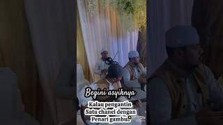 Download lagu Begini  Asyik nya kalau penganten satu chanel dengan penari gambus                 #wedding #gambus mp3
