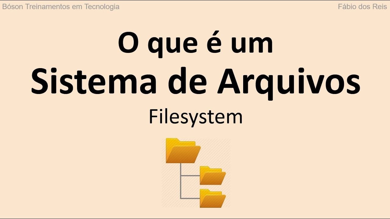 O que é um Sistema de Arquivos - Curso de Hardware