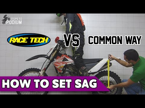 How to set SAG: Common way or Race Tech?