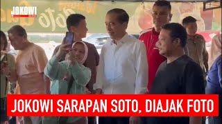 Download lagu JOKOWI SARAPAN SOTO, DIAJAK FOTO mp3