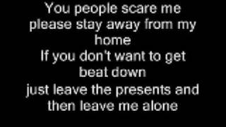 Blink 182 - I won&#39;t be home for Christmas ( Lyrics )