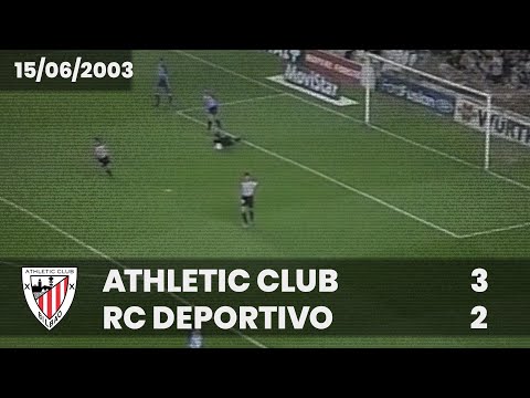 ⚽️ [Liga 02/03] J37 I Athletic Club 3 - RC Deportivo 2 I LABURPENA