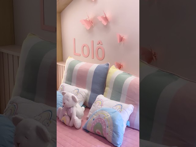 IDEIA PARA QUARTO DE MENINA 😱🥰 Arco íris! #graodegente #quartodemenina #maedemenina #tourpeloquarto
