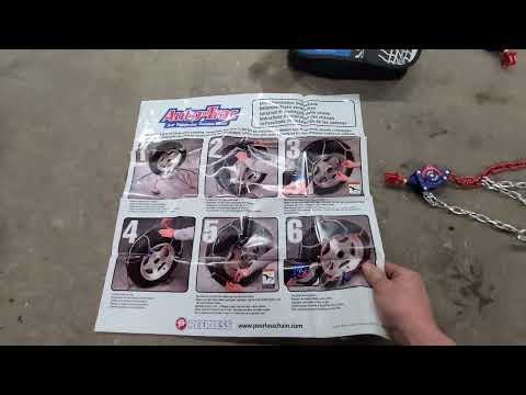 Peerless Auto-Trac tire chain real wold review.
