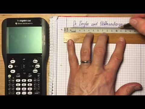 Lösungen zur Übung: de-Broglie-Wellenlänge und Elektronenbeugung