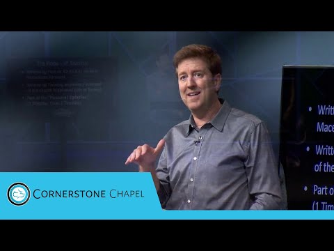 Verse by Verse Bible Study  |  1 Timothy 1  |  Gary Hamrick