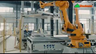 Ứng dụng Robot trong nhà máy sx nội thất