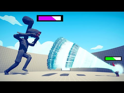 GIANT SIREN HEAD vs EVERY GOD - Totally Accurate Battle Simulator TABS