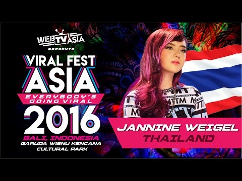 Viral Fest Asia Gala Dinner - Jannine Weigel Performance