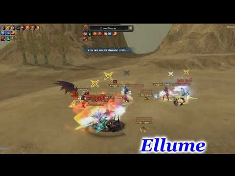 Silkroad Online  Eryx Fiadora Ellume Vs CursedDancer