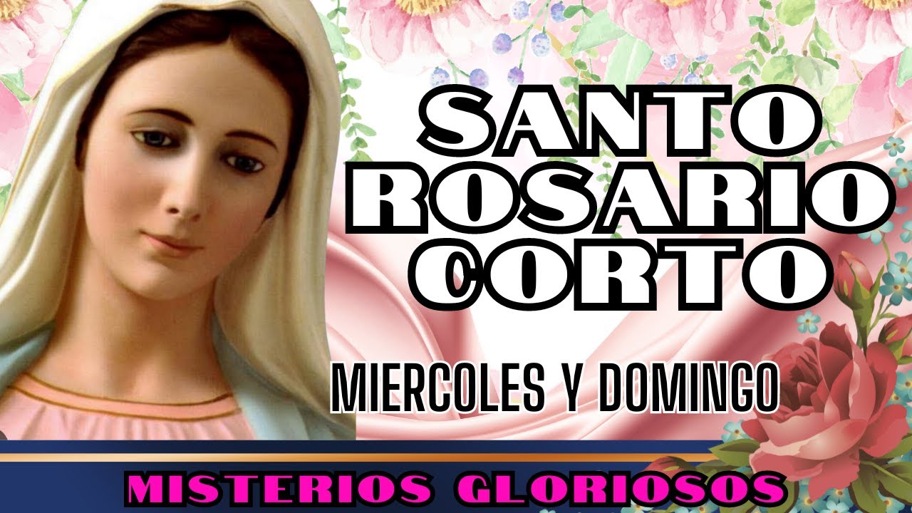 Santo Rosario de HOY, 16 de febrero, misterios Gloriosos🌷🌹🌷