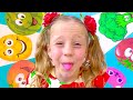 Nastya and Dad in the yummy Fruits and V Nastya and Dad in the yummy Fruits and V