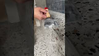 Download lagu Tiled bathroom seating with mitred edge and epoxy resin #tile #tiler #bathroom #epoxy mp3