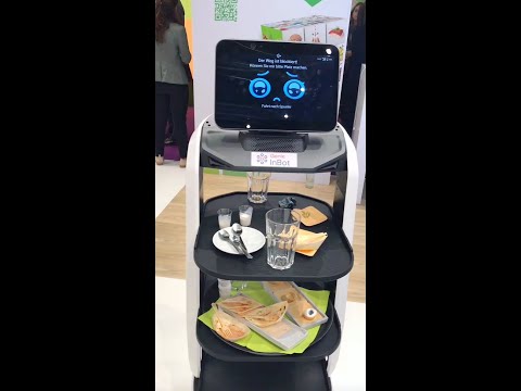 Serviceroboter auf der FI Europe Messe Frankfurt 2023 – Video ansehen