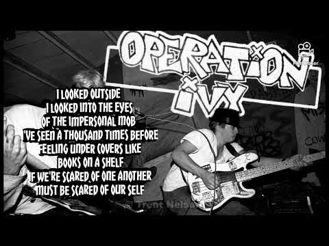 Operation ivy - The Crowd (LYRICS)