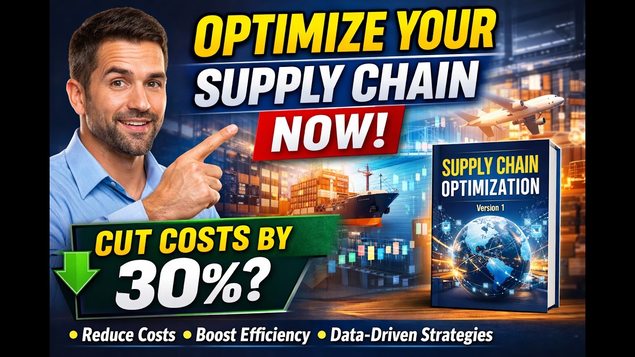 Book on Supply Chain Optimization Version 2 I The book promises to make you an expert