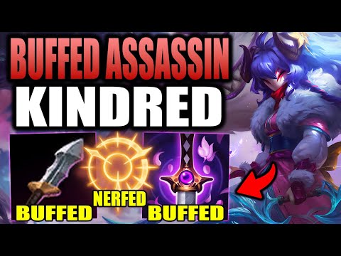 Riot Mega Buffed Assassin Kindred This Patch... And It's So OP! (Dorans Rush Kindred Is Unstoppable)