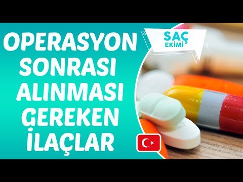 Saç Ekimi operasyonu sonrası alınması gereken ilaçlar nasıl kullanılır - Dr. Hamid AYDIN