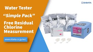 Water Tester Simple Pack | Free Residual Chlorine Measurement