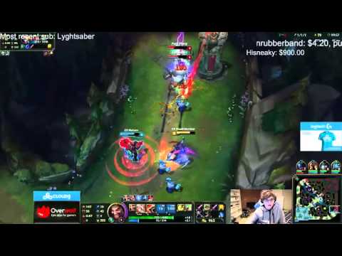 Sneaky and Meteos vs Doublelift and Yellowstar | Draven vs Ezreal Bot | S5 Challenger