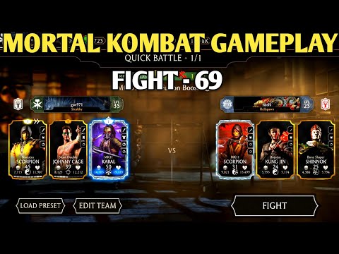 mortal kombat mobile gameplay || mk mobile || faction war || fight - 69