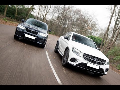 2017 BMW X4 xDrive20d M Sport vs.2017 Mercedes GLC 220 d AMG Coupe