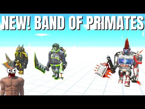 ARBS Mobile new UPDATE! - *New* BAND OF PRIMATES! vs THE Best Creatures! - ARBS
