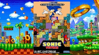 Sonic Tetris - Sega Megadrive 