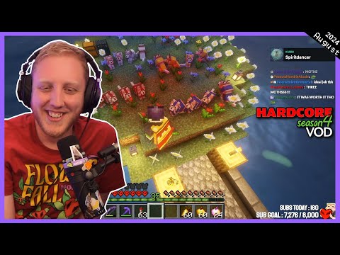 1.21 Hardcore 5+ Year World! - DOG ARMOUR FOR DOG ARMY - Philza VOD - Streamed on August 21 2024