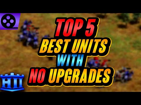 Top 5 Strongest Units With No Upgrades | AoE2