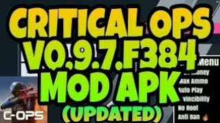 100% WORKING MOD F384||CRITICAL OPS UPDATED MOD V0.9.7 INVALID FIXED