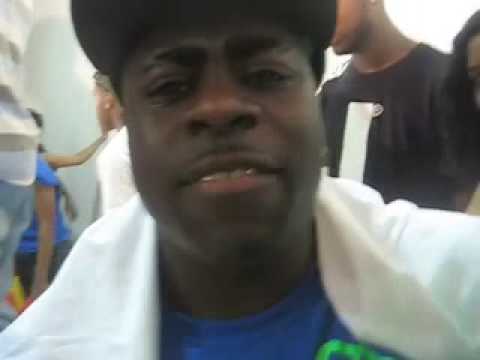 Likle P Waving the flag