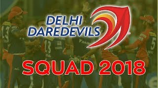 Delhi Daredevils Full Team Squad | DD Team Players List in Ipl 2018 | DD Team in Ipl Acution 2018