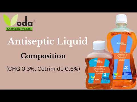 Antiseptic liquid (chlorhexidine 0.3% & cetrimide 0.6% solut...