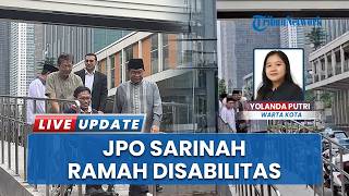 Ramah Disabilitas, JPO Sarinah Diresmikan Pramono Anung seusai Revitalisasi, Dilengkapi Lift