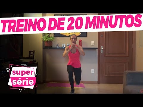 Queime MUITA GORDURA em apenas 20 MINUTOS treinando EM CASA!! | Programa Mulheres Fit