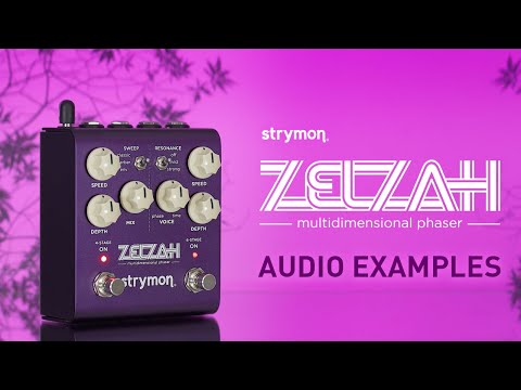 Strymon Zelzah  Audio Examples  Demo