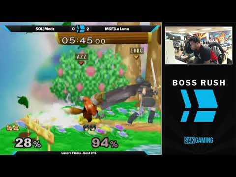 Boss Rush The Moon Losers Finals - SOL|Medz (Fox) vs MF|The Moon (Marth)